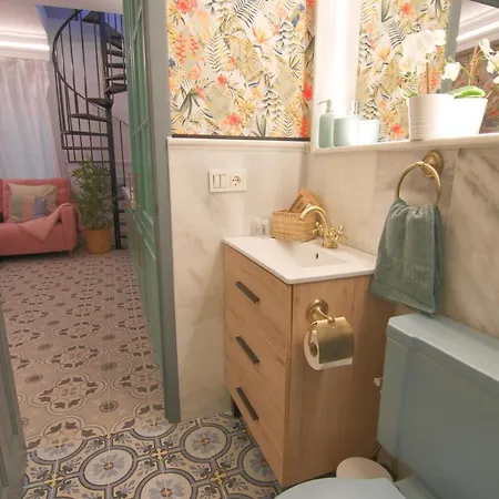 Apartmán Mara's La Mar - Beachfront Tiny House - 30 M2 Private Terrace Torremolinos